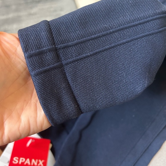 NWT SPANX High-Waisted Lamn Leggings Shapewear -Port Navy - Picture 4 of 8